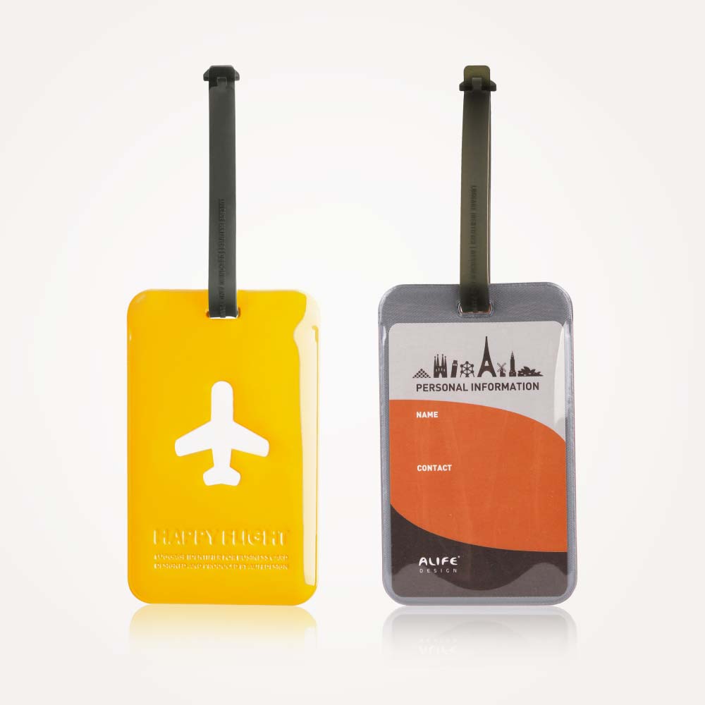 HF SQUARE LUGGAGE TAG