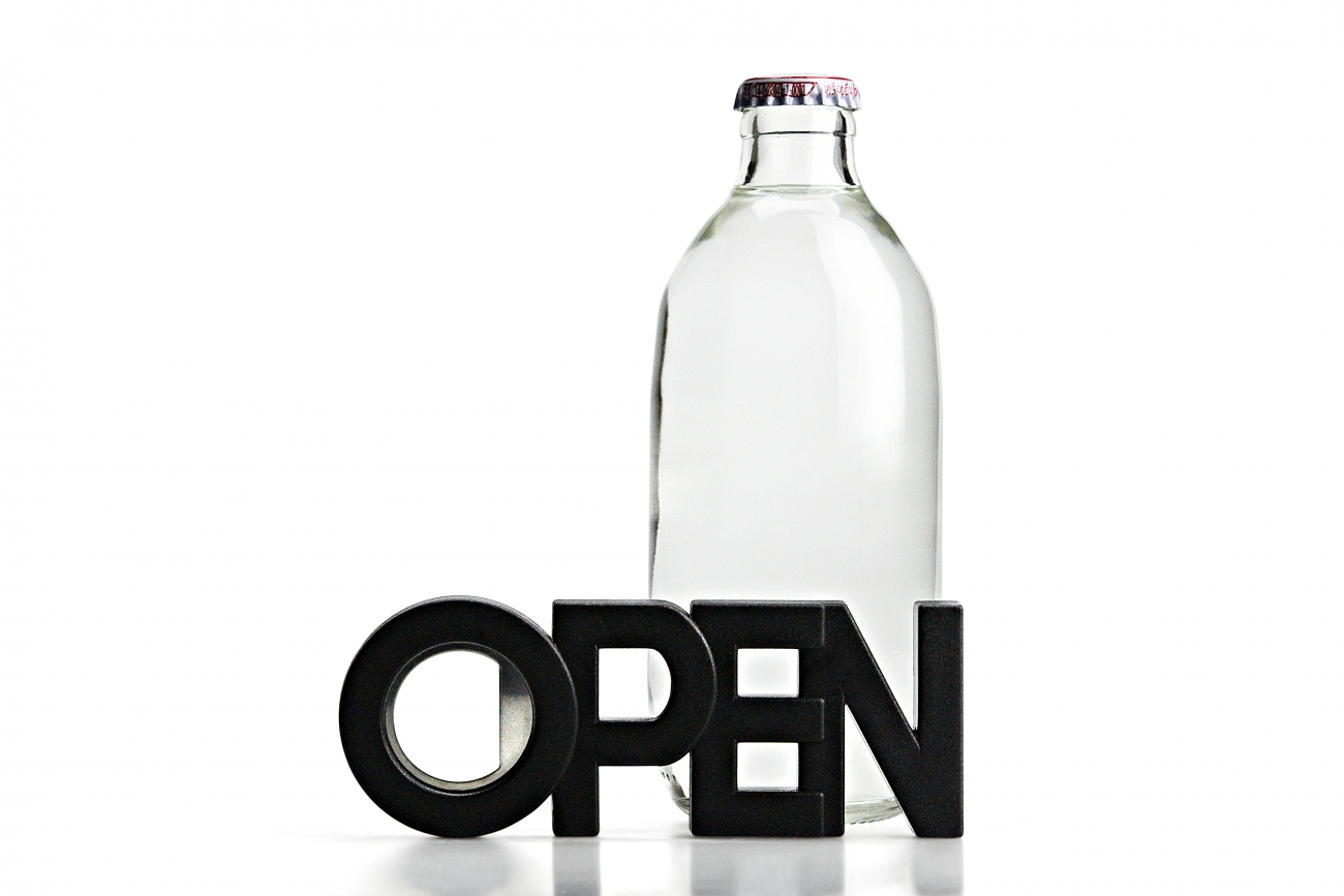 OPEN (BOTTLE OPENER)