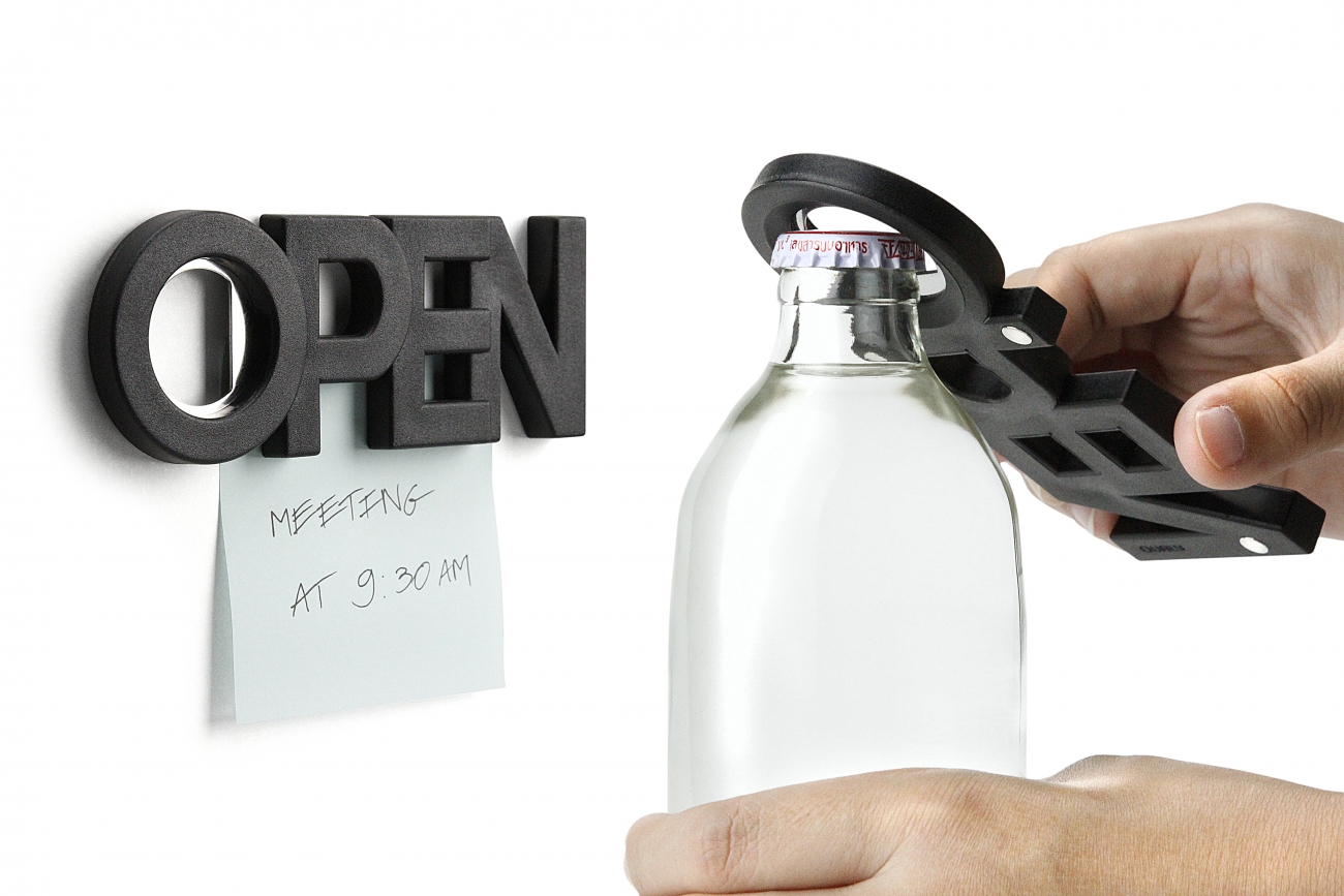 OPEN (BOTTLE OPENER)