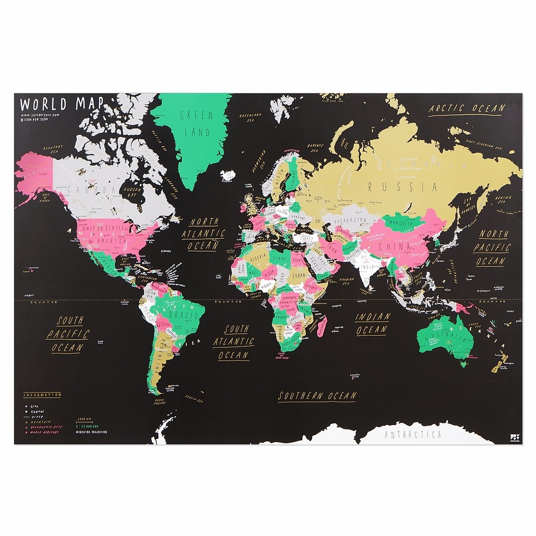 WORLD MAP_BLACK