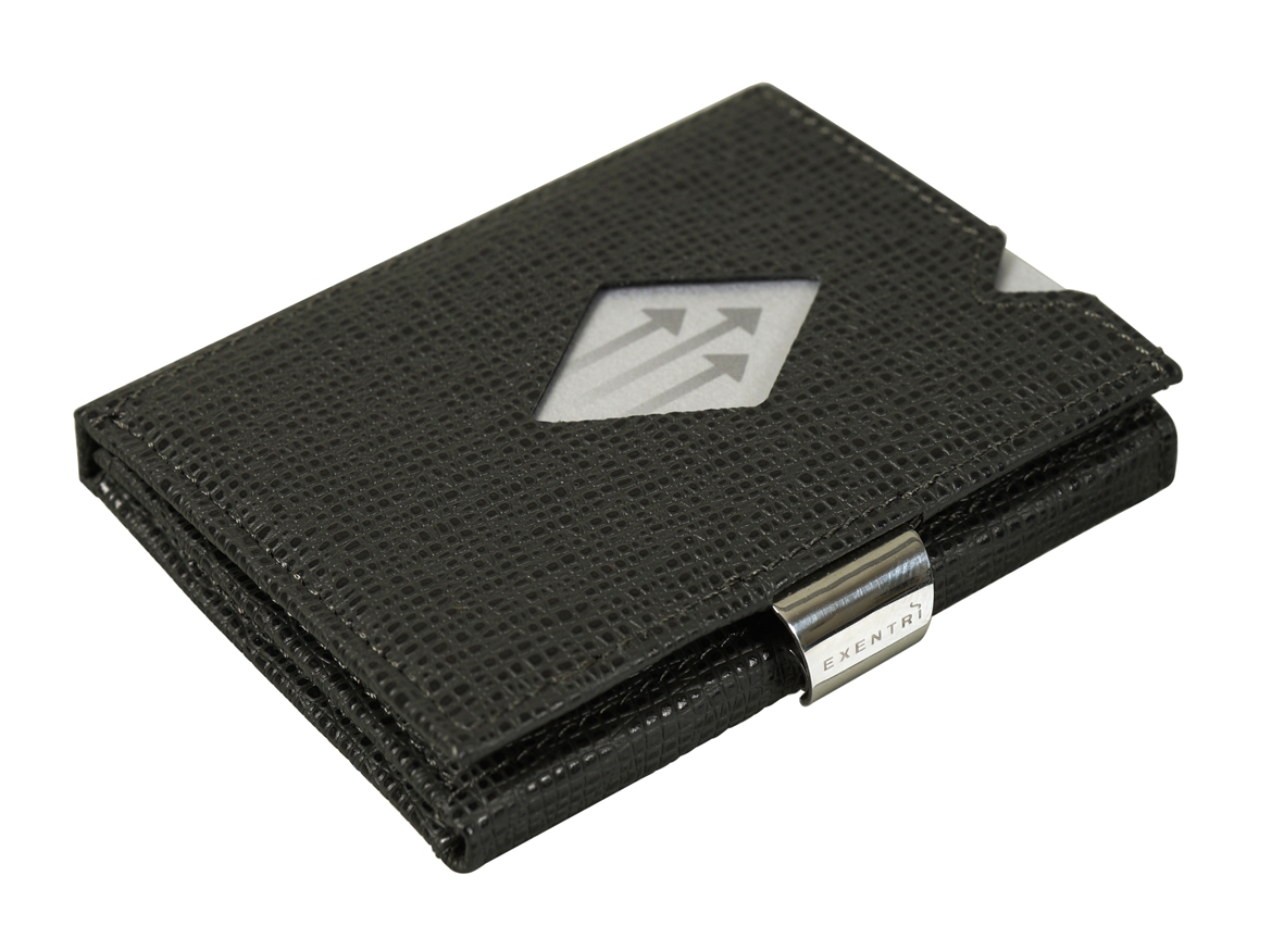 EXENTRI WALLET_MOSAIC BLACK