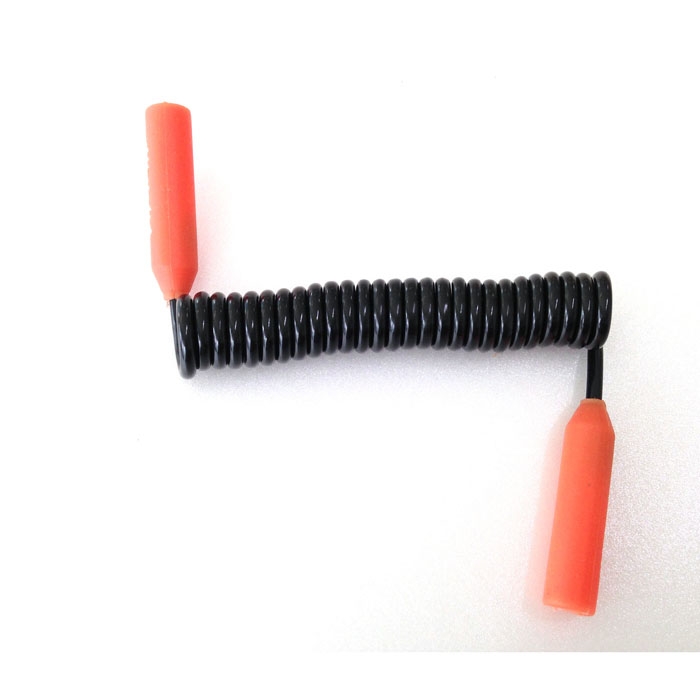 SPORTS CORD COIL_BLACK/ORANGE