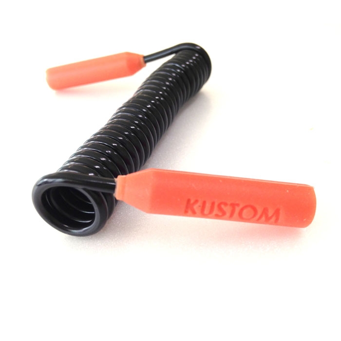 SPORTS CORD COIL_BLACK/ORANGE