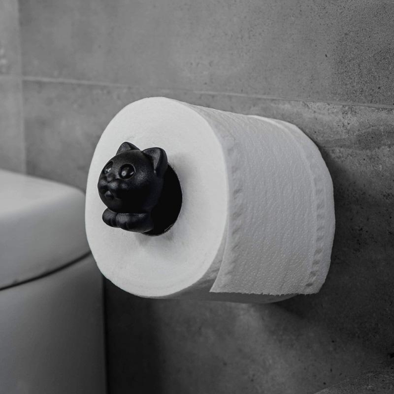 ROLL MEO (Toliet paper holder)_Black