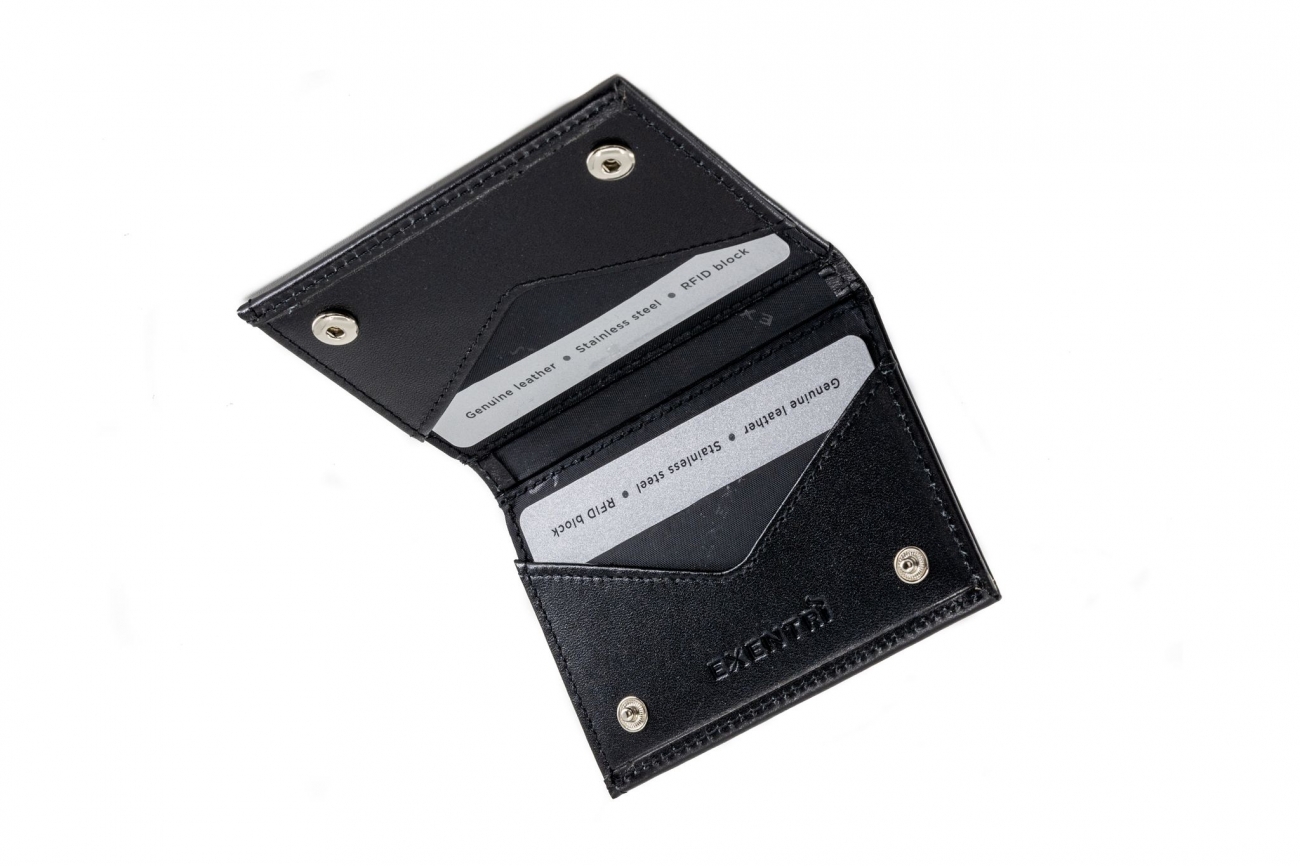 EXENTRI MINIWALLET_BLACK